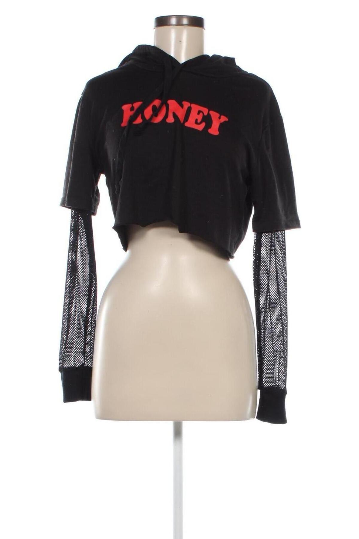 Damen Sweatshirt Honey, Größe S, Farbe Schwarz, Preis 21,00 €