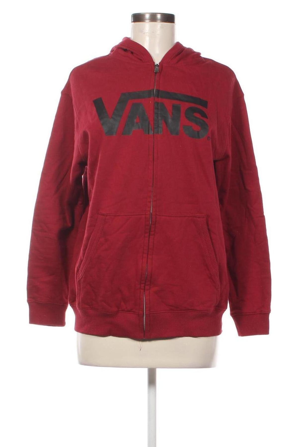 Damen Sweatshirt Vans, Größe M, Farbe Rot, Preis € 19,99