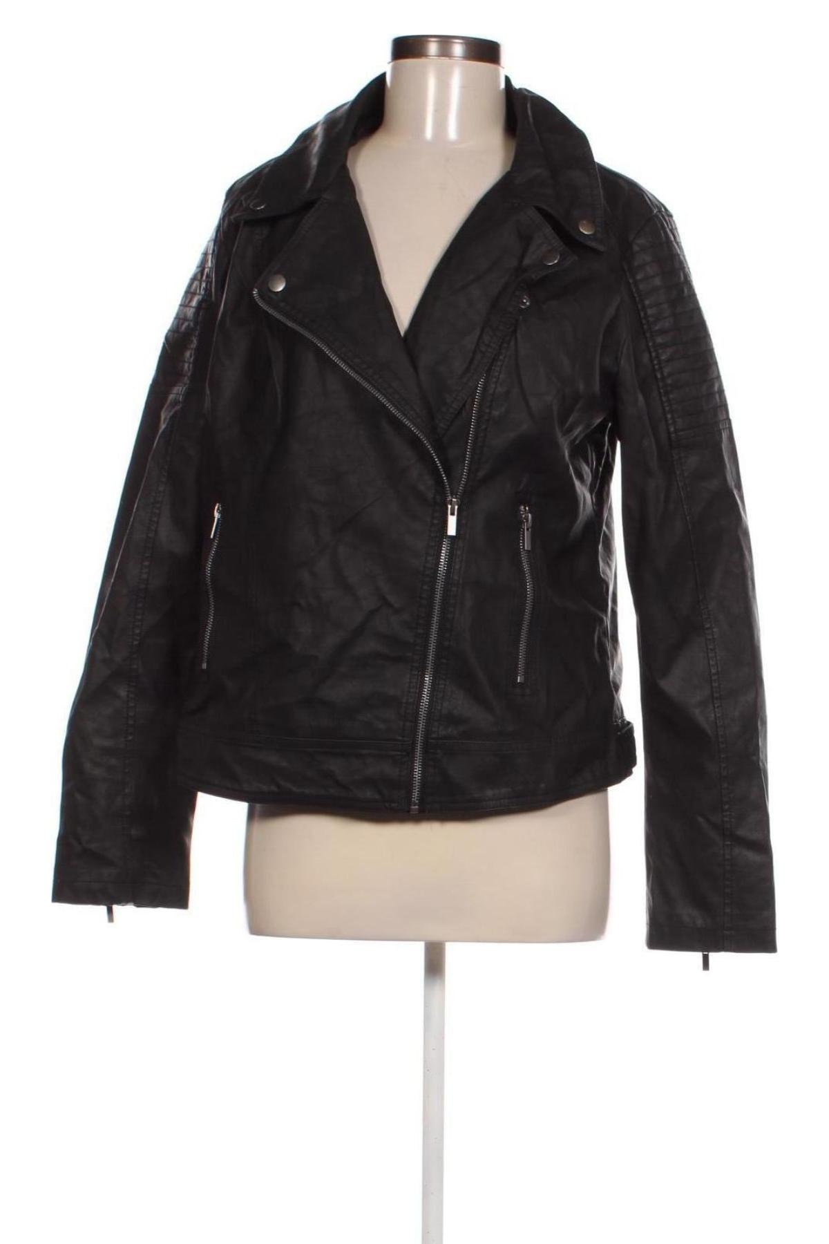 Damen Lederjacke Gina, Größe XL, Farbe Schwarz, Preis 38,99 €