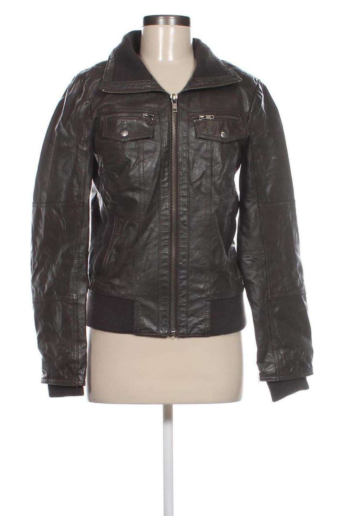 Damen Lederjacke ONLY, Größe M, Farbe Braun, Preis € 72,04