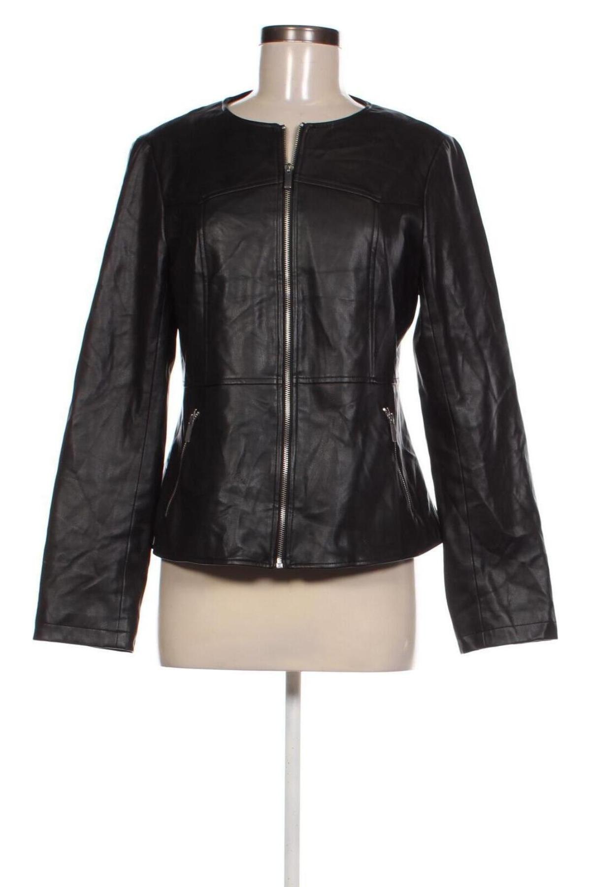 Damen Lederjacke Zara, Größe XL, Farbe Schwarz, Preis 28,99 €