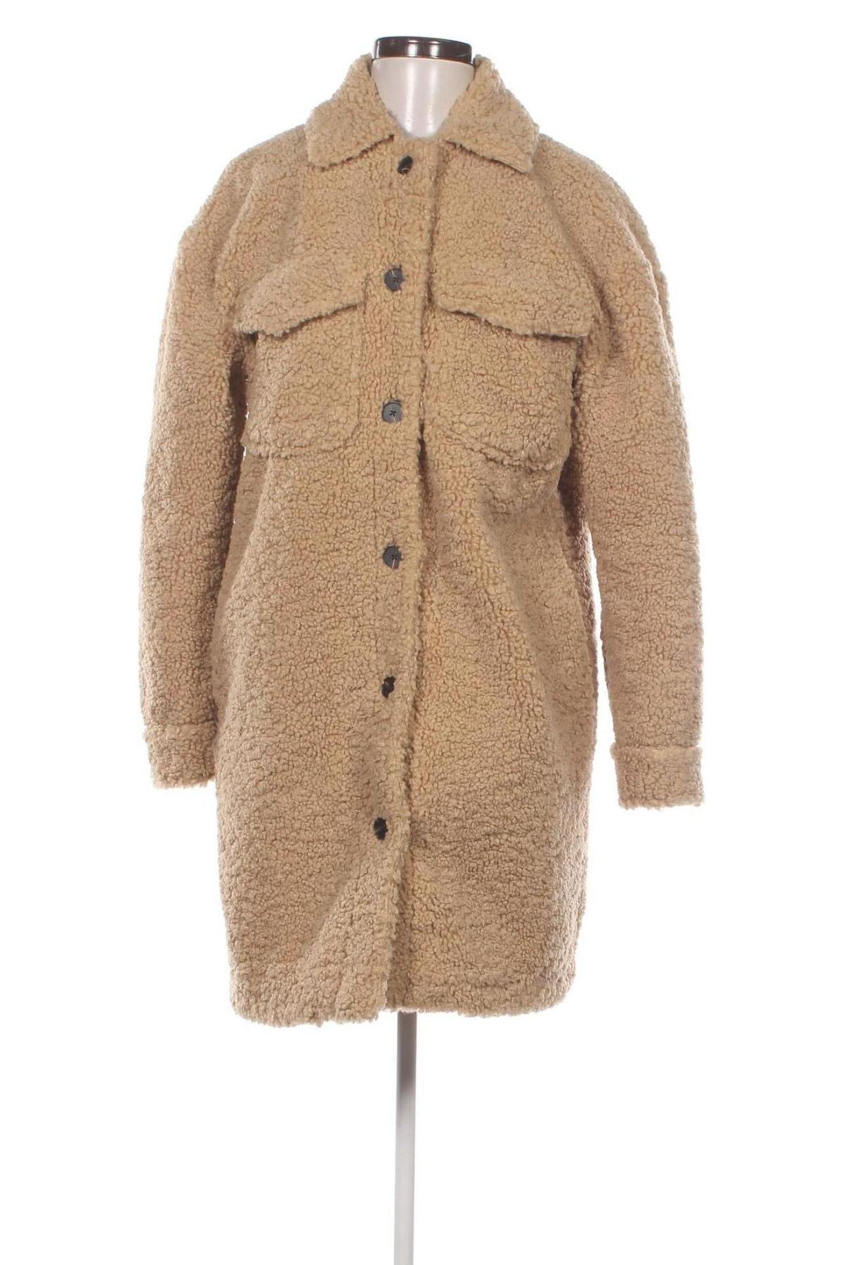 Damenmantel Vero Moda, Größe M, Farbe Beige, Preis € 25,99