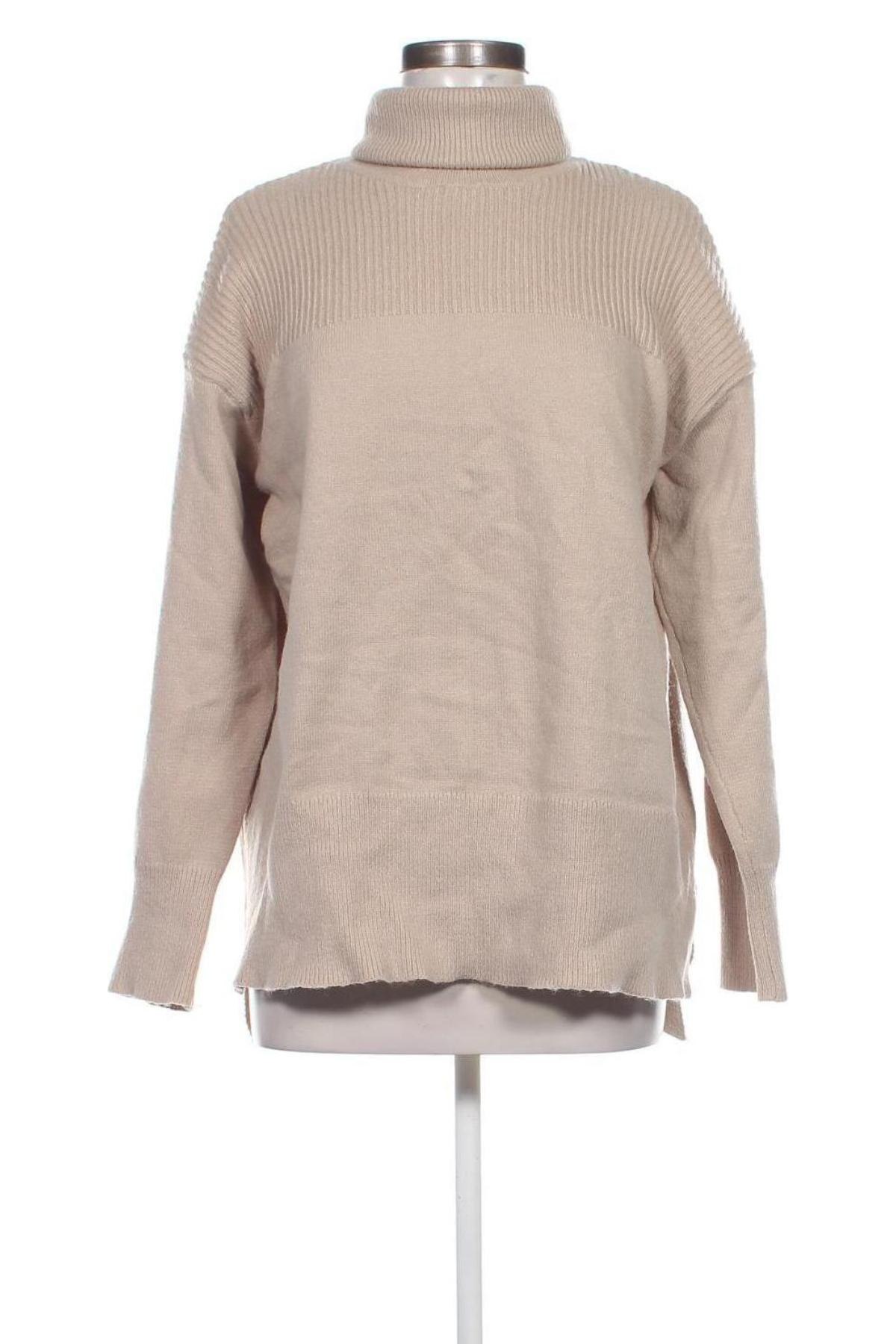 Damen Rollkragen, Größe XL, Farbe Beige, Preis € 9,72