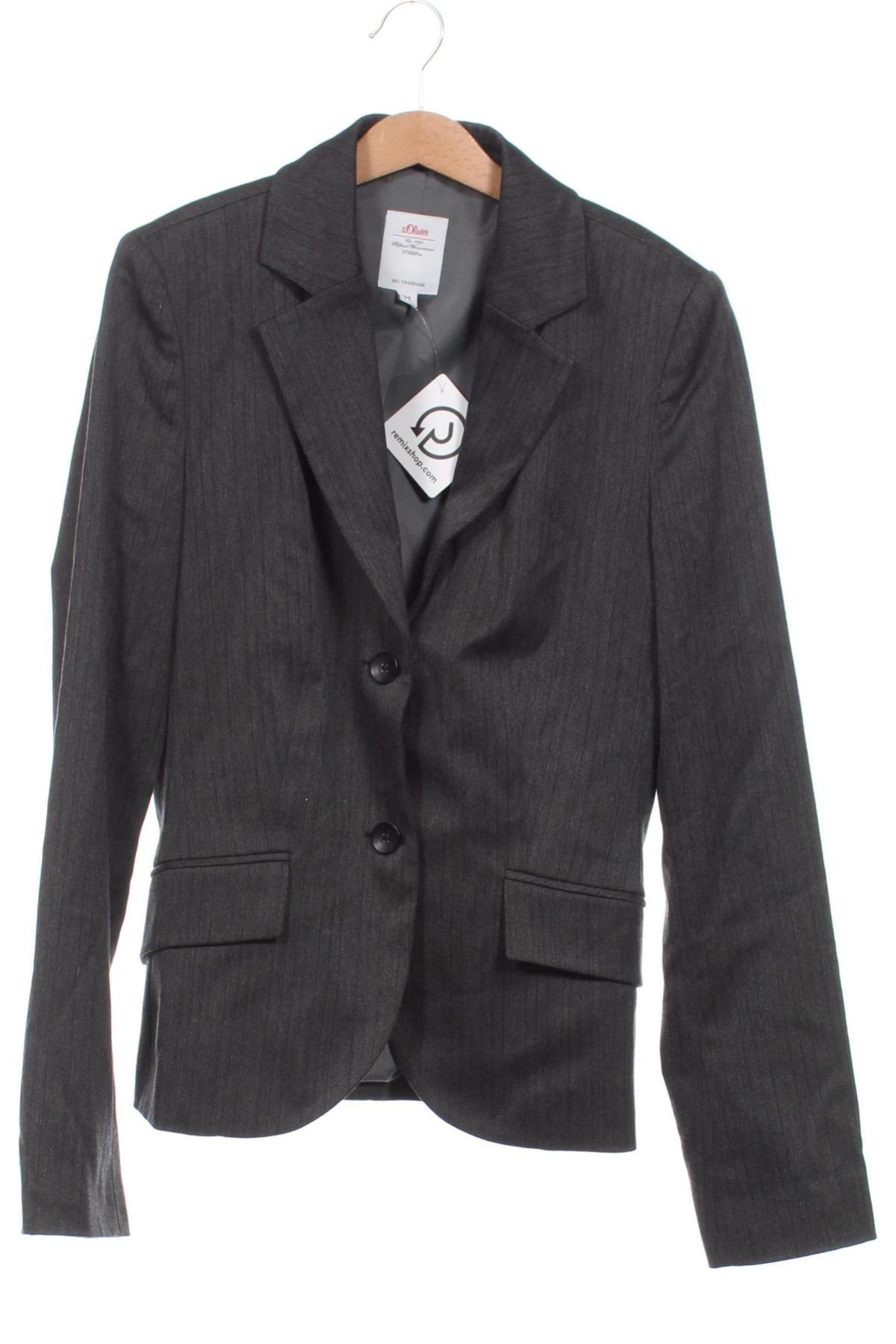 Damen Blazer S.Oliver, Größe XS, Farbe Grau, Preis € 24,99