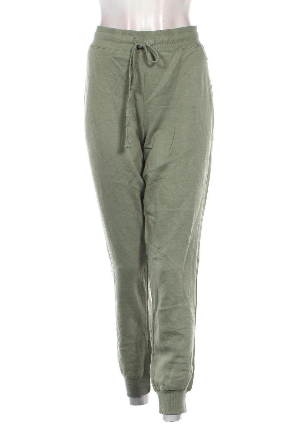 Pantaloni trening de femei Brilliant, Mărime L, Culoare Verde, Preț 52,99 Lei