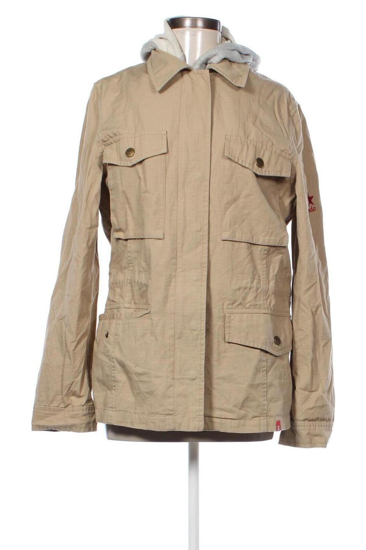 Damenjacke Edc By Esprit, Größe L, Farbe Beige, Preis 20,99 €