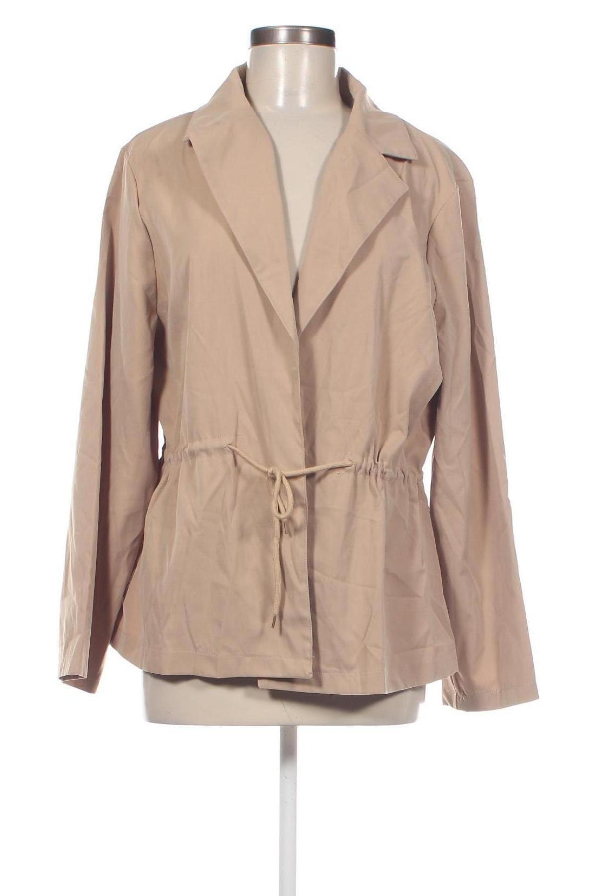 Damenjacke SHEIN, Größe XXL, Farbe Beige, Preis 16,99 €