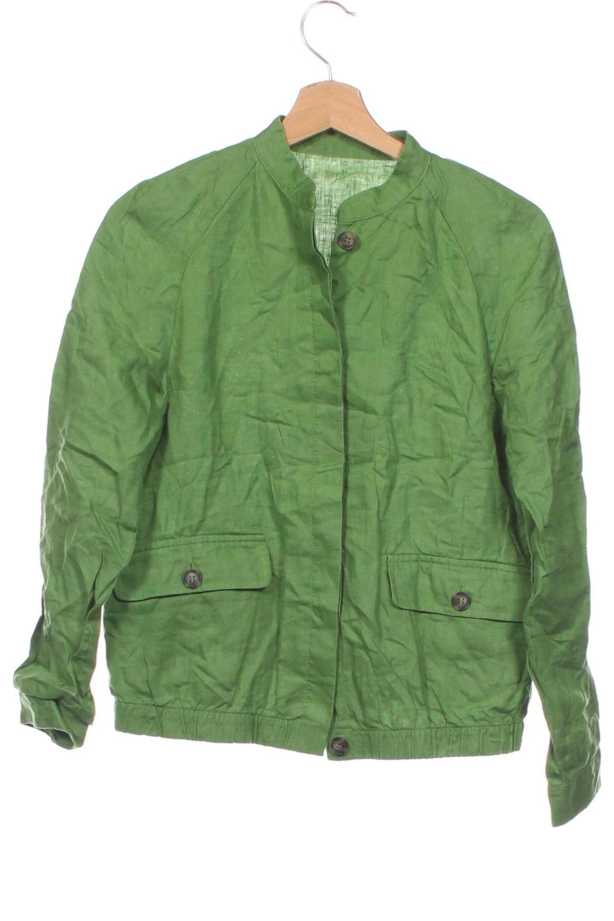 Geacă de femei United Colors Of Benetton, Mărime XXS, Culoare Verde, Preț 221,99 Lei