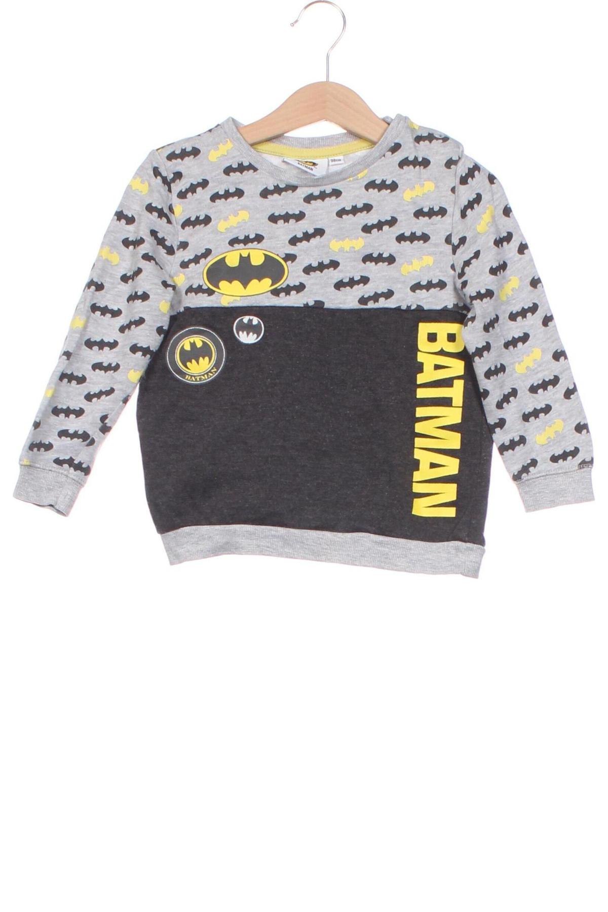 Bluză pentru copii Batman, Mărime 18-24m/ 86-98 cm, Culoare Gri, Preț 25,99 Lei