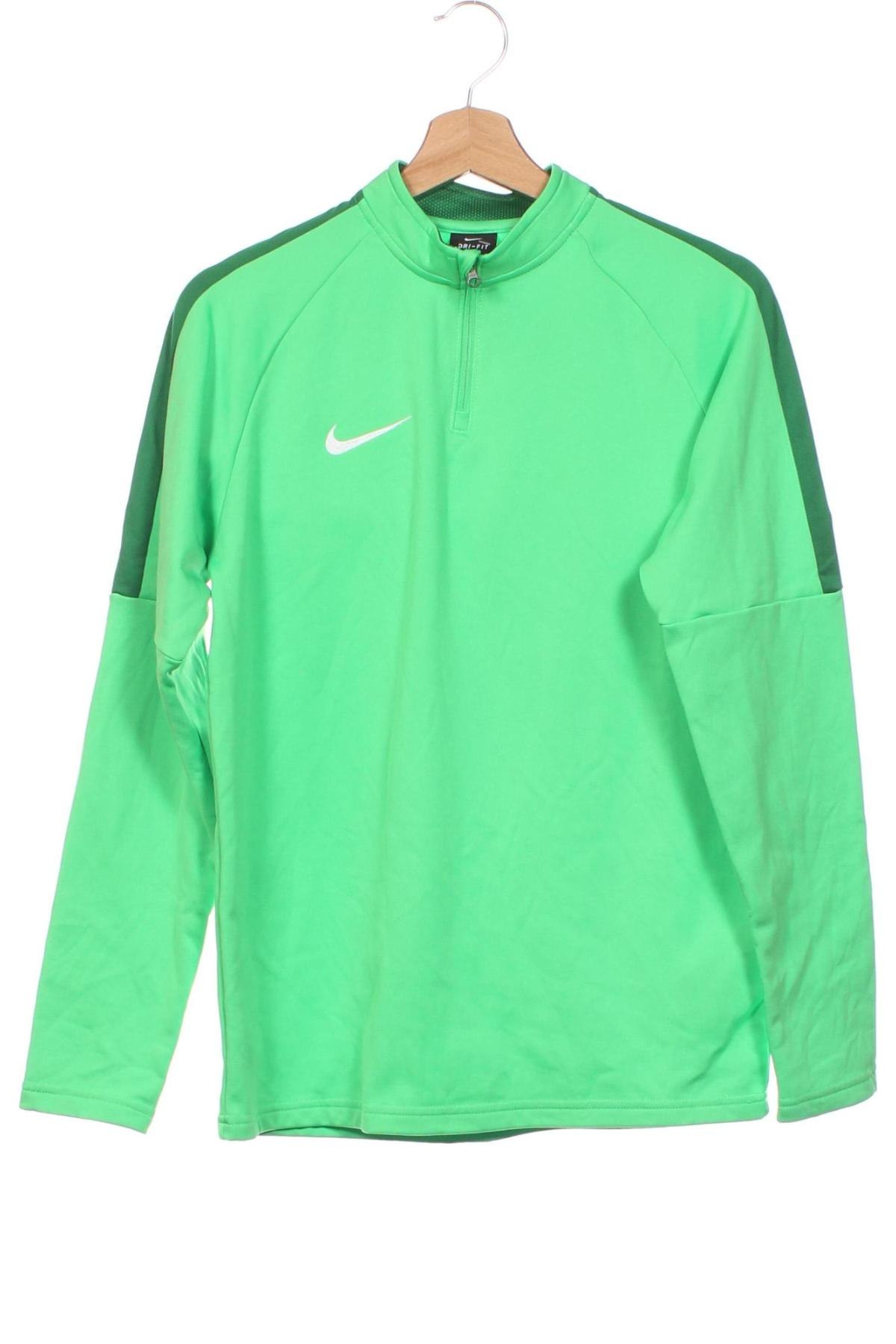 Kinder Shirt Nike, Größe 14-15y/ 168-170 cm, Farbe Grün, Preis 17,99 €