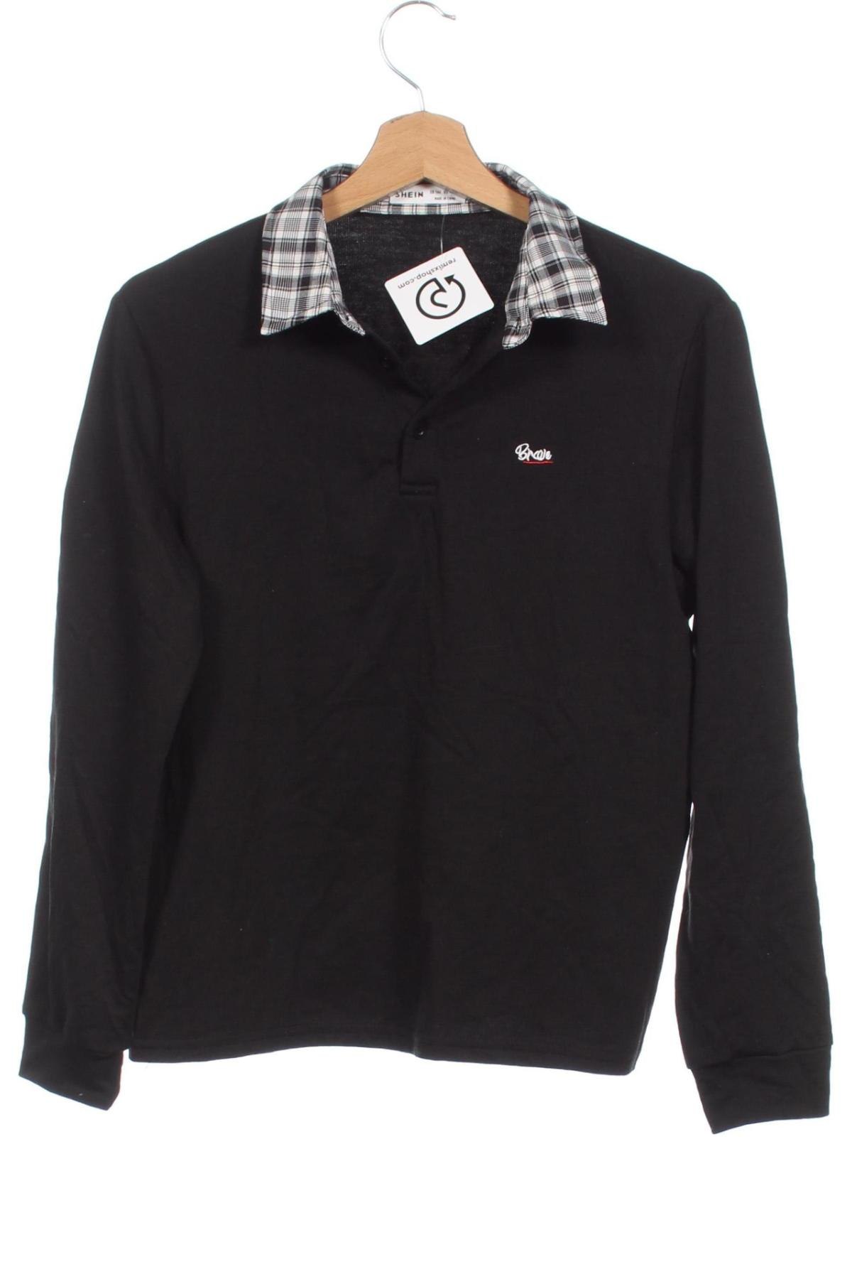 Kinder Shirt SHEIN, Größe 13-14y/ 164-168 cm, Farbe Schwarz, Preis € 3,99