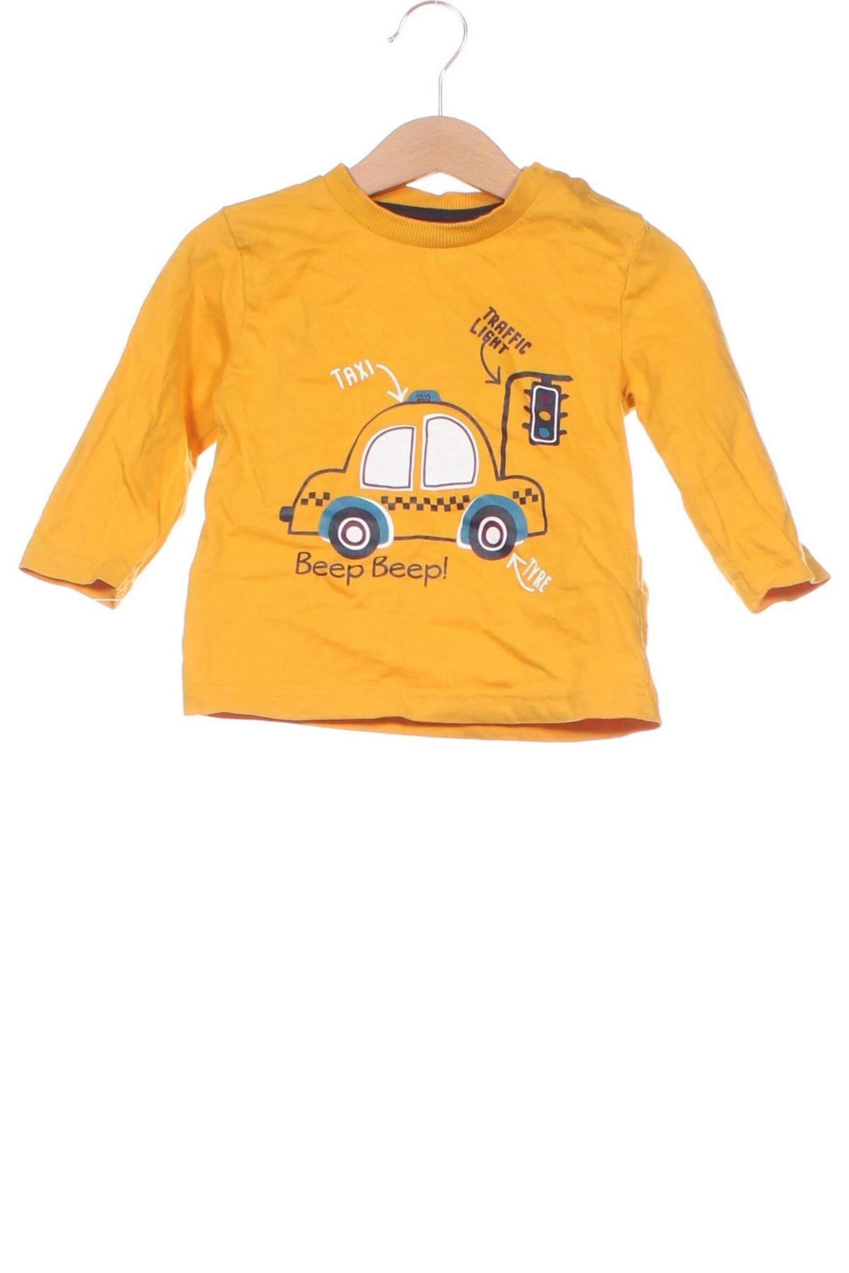 Kinder Shirt Topomini, Größe 12-18m/ 80-86 cm, Farbe Gelb, Preis € 4,99