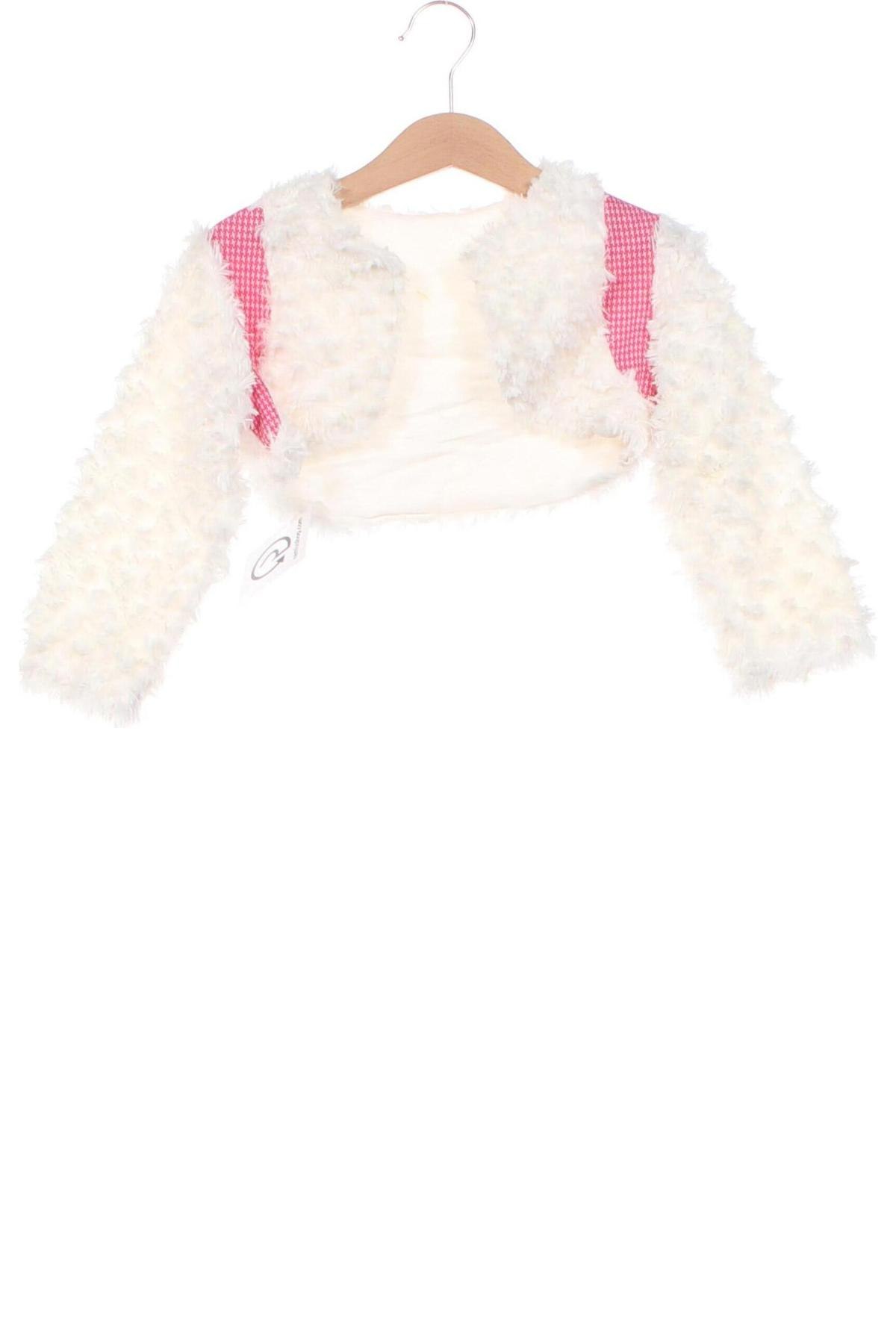 Kinder Strickjacke, Größe 2-3m/ 56-62 cm, Farbe Weiß, Preis € 4,99