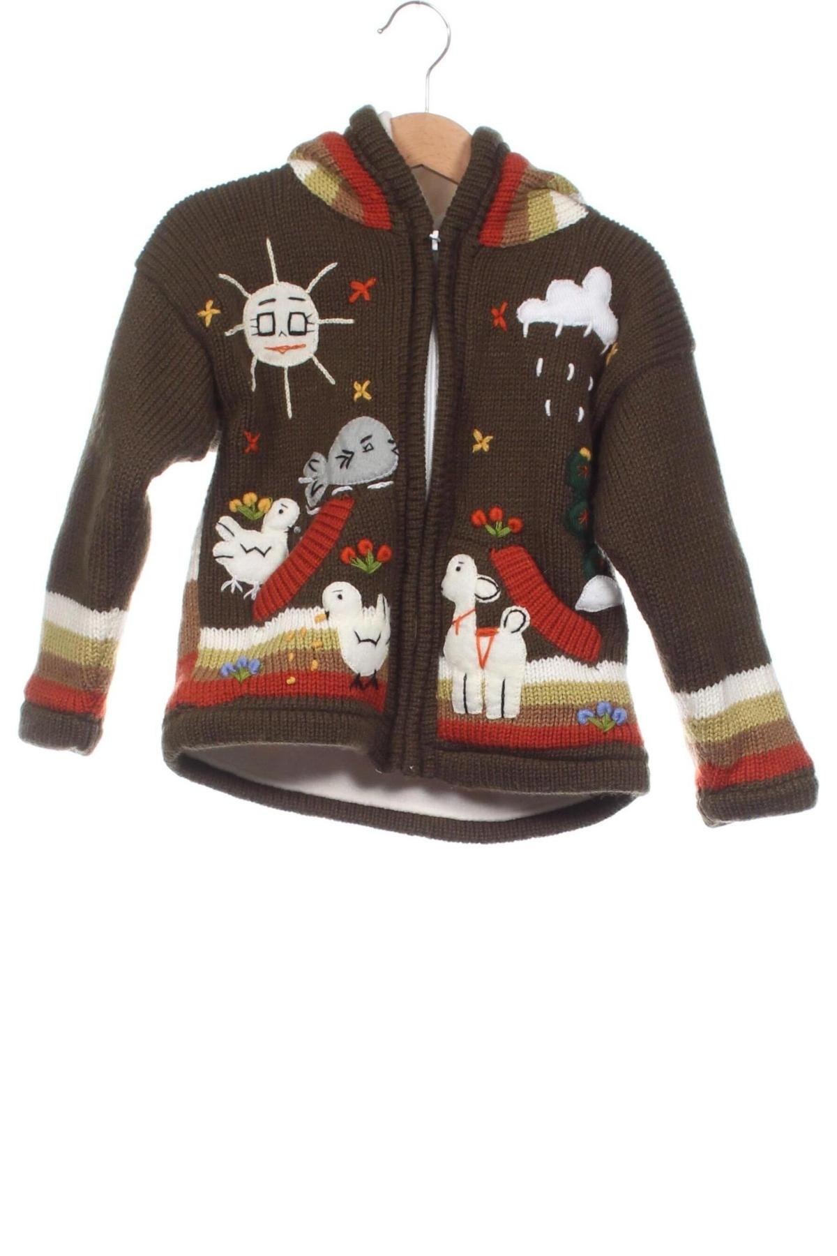 Kinder Strickjacke, Größe 6-9m/ 68-74 cm, Farbe Grün, Preis 8,99 €