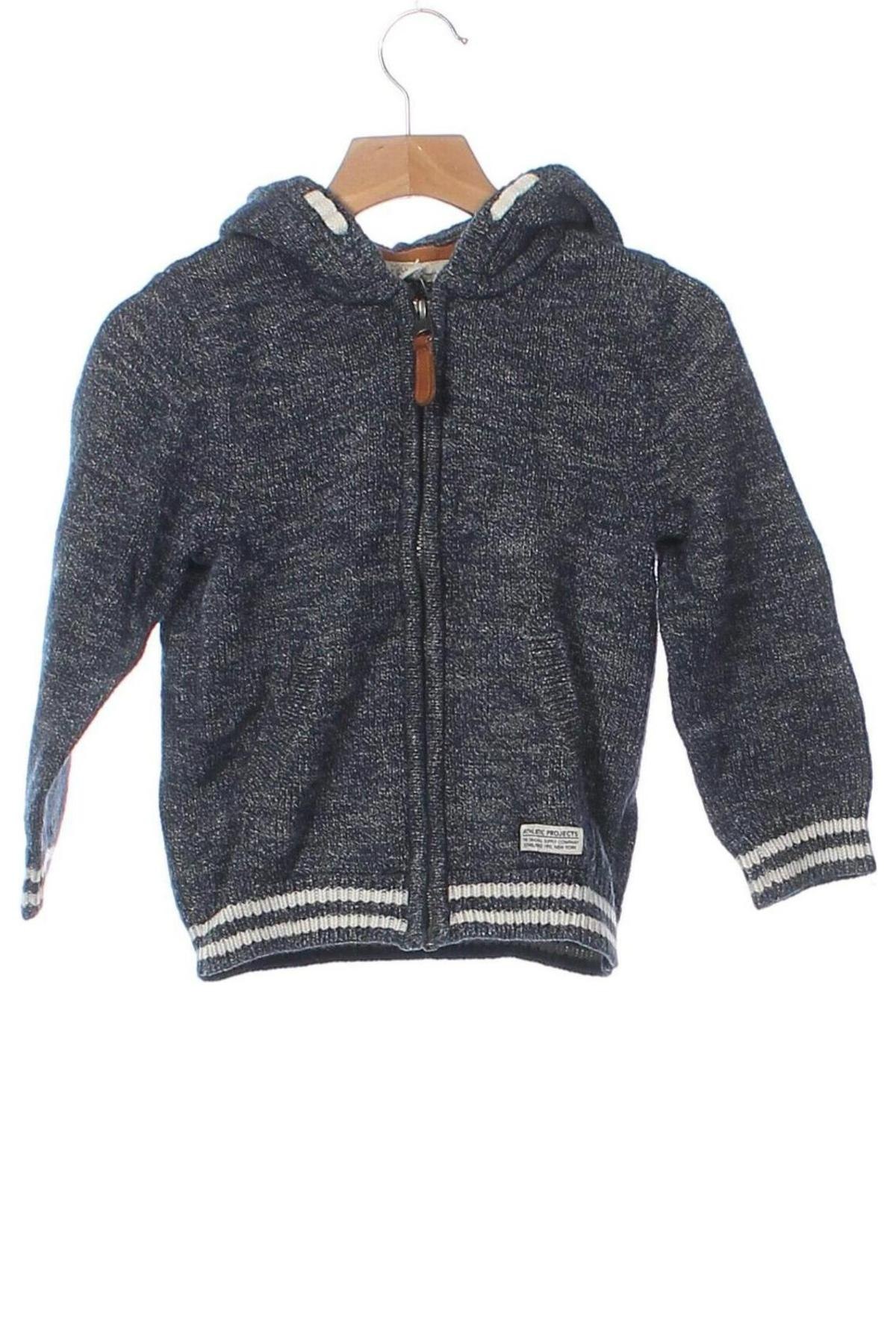 Kinder Strickjacke H&M L.O.G.G., Größe 4-5y/ 110-116 cm, Farbe Blau, Preis € 11,99