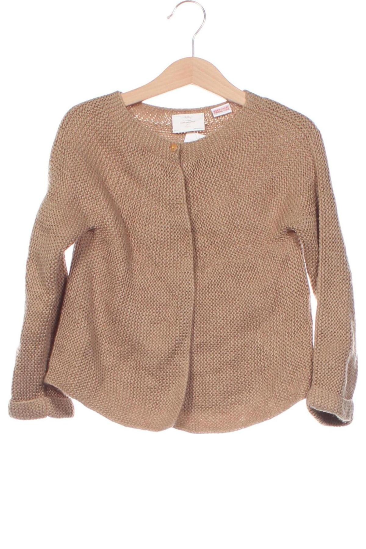 Παιδική ζακέτα Zara Knitwear, Μέγεθος 2-3y/ 98-104 εκ., Χρώμα  Μπέζ, Τιμή 10,99 €