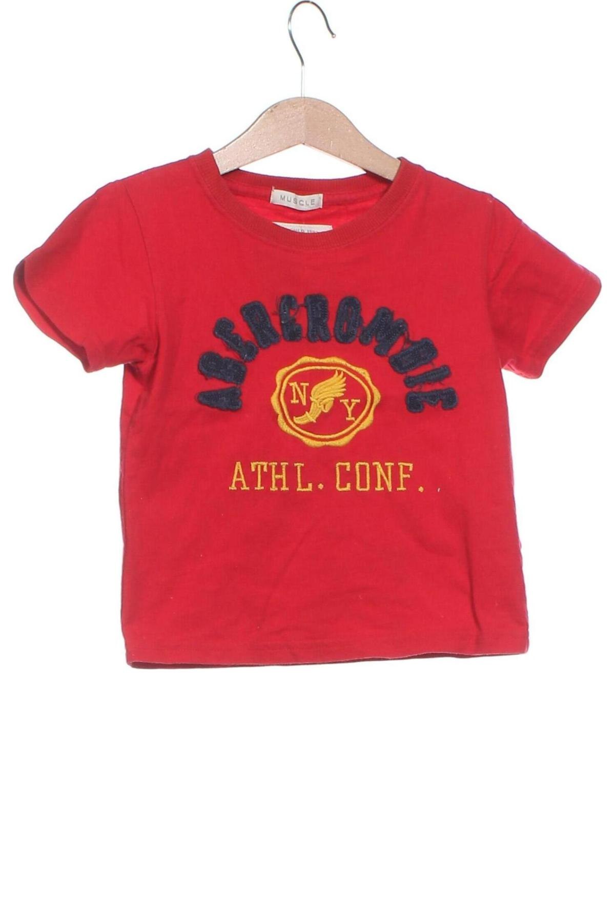 Kinder T-Shirt Abercrombie & Fitch, Größe 4-5y/ 110-116 cm, Farbe Rot, Preis € 8,00