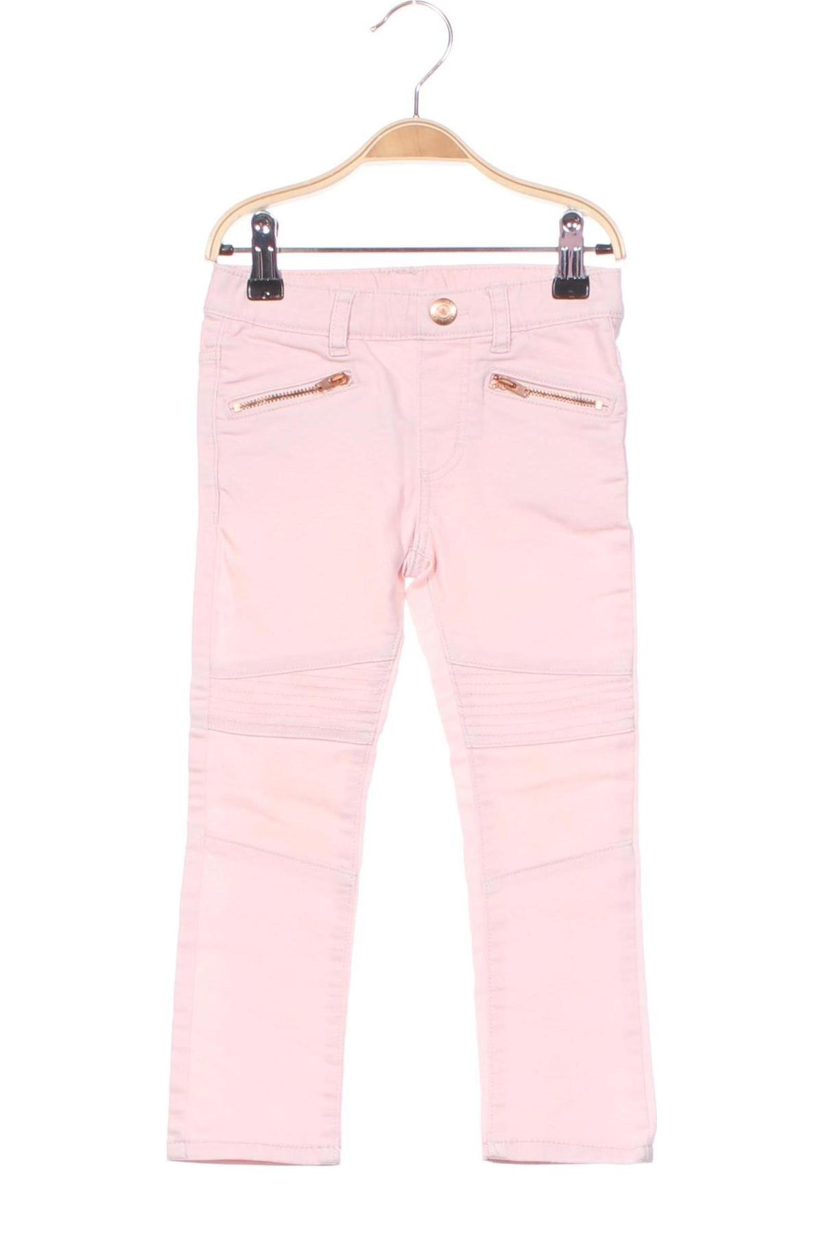 Kinderjeans H&M, Größe 18-24m/ 86-98 cm, Farbe Rosa, Preis 10,99 €