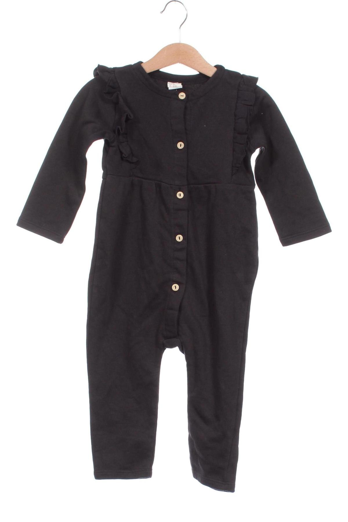 Kinder Overall H&M, Größe 12-18m/ 80-86 cm, Farbe Grau, Preis 22,99 €