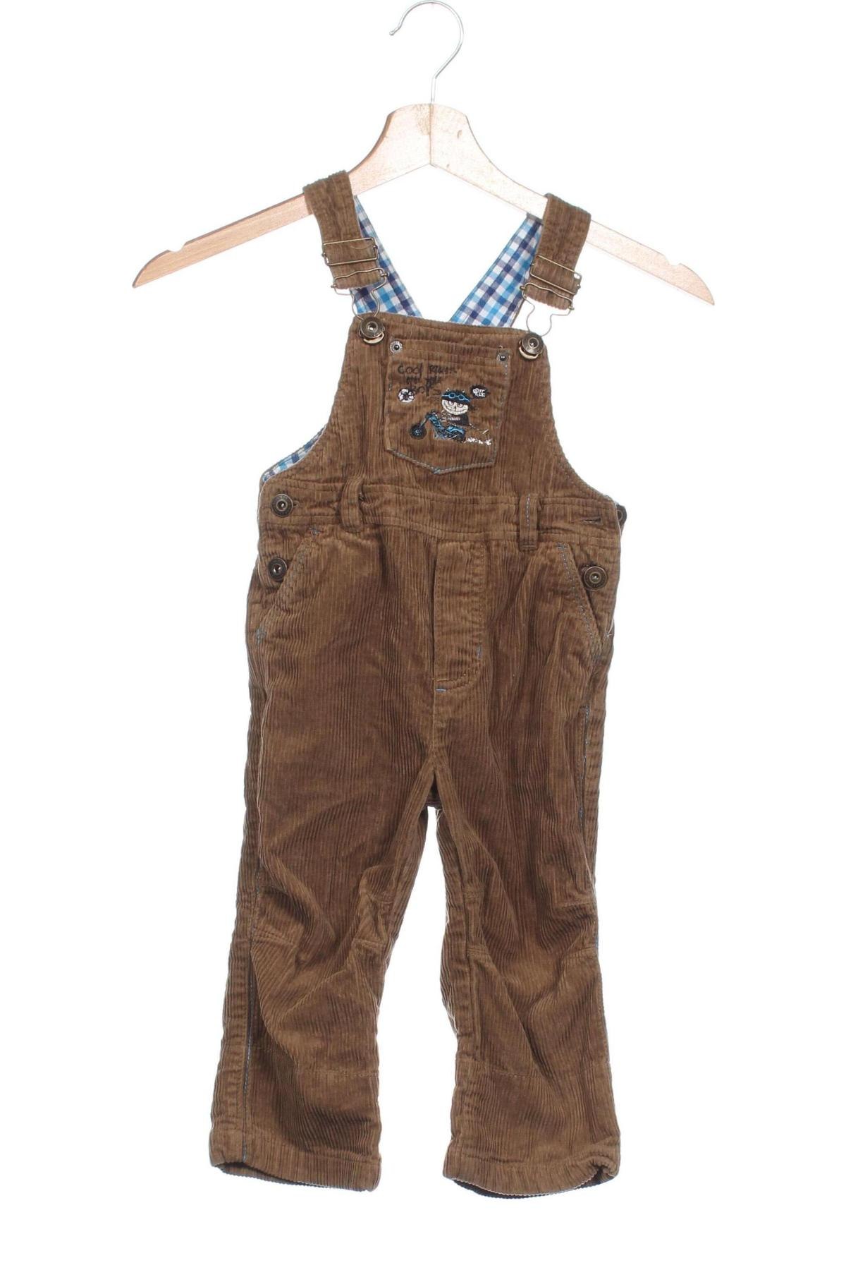 Kinder Overall Papagino, Größe 12-18m/ 80-86 cm, Farbe Braun, Preis 22,99 €