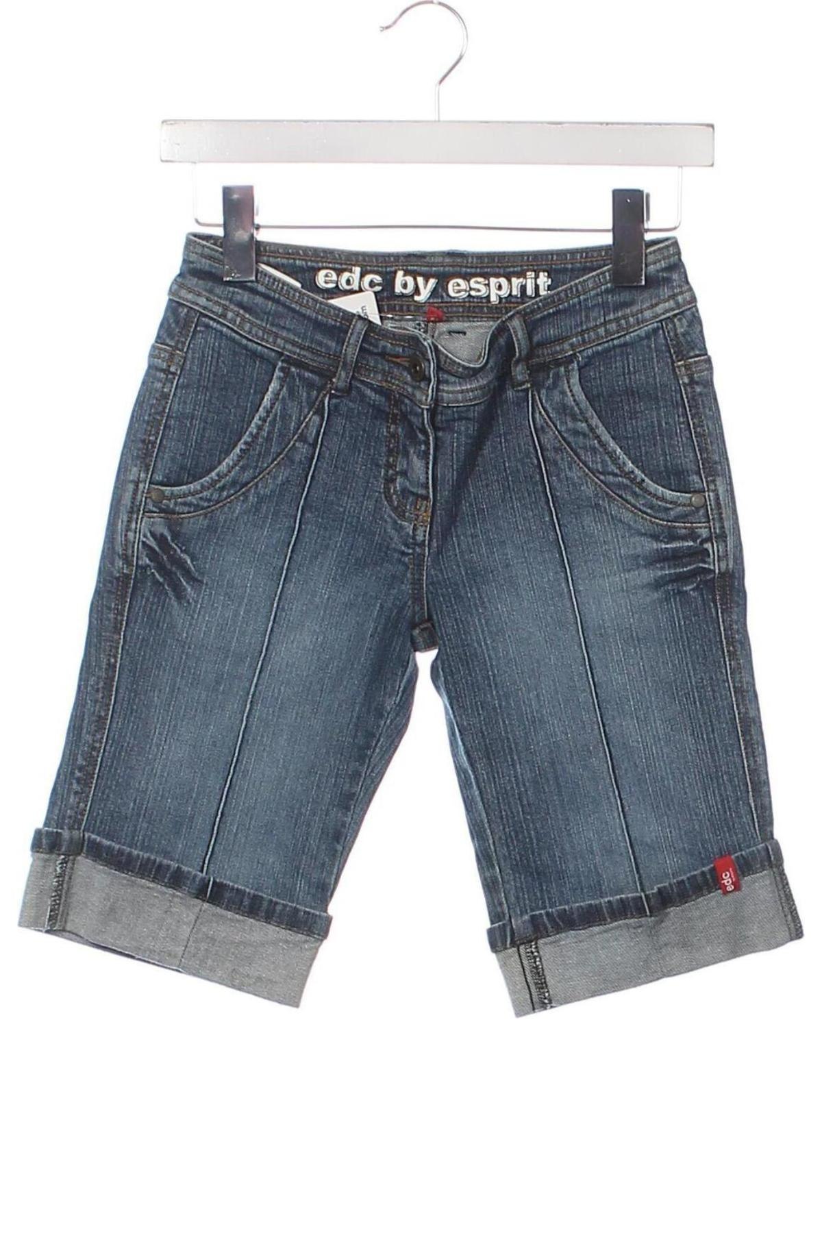 Детски къс панталон Edc By Esprit, Размер 10-11y/ 146-152 см, Цвят Син, Цена 14,99 лв.