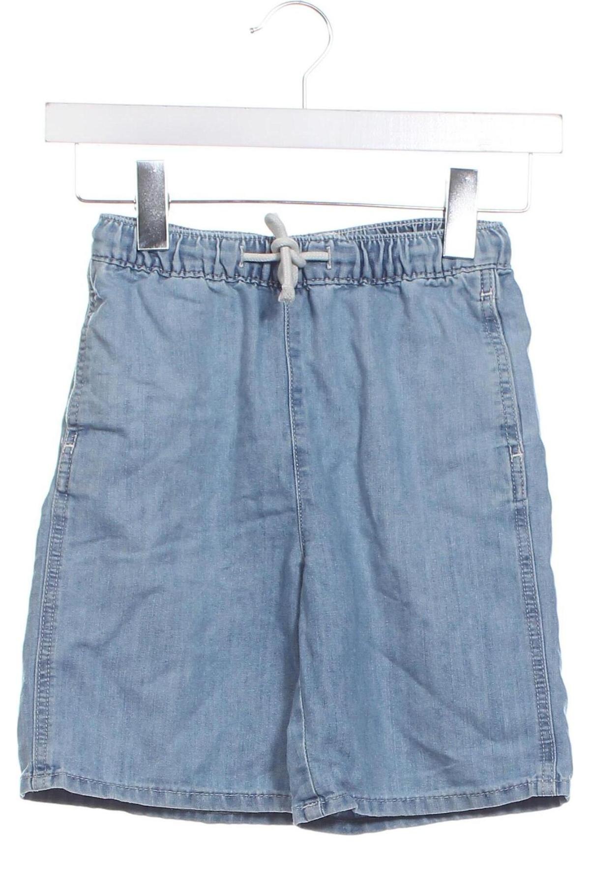 Kinder Shorts H&M, Größe 7-8y/ 128-134 cm, Farbe Blau, Preis 5,99 €