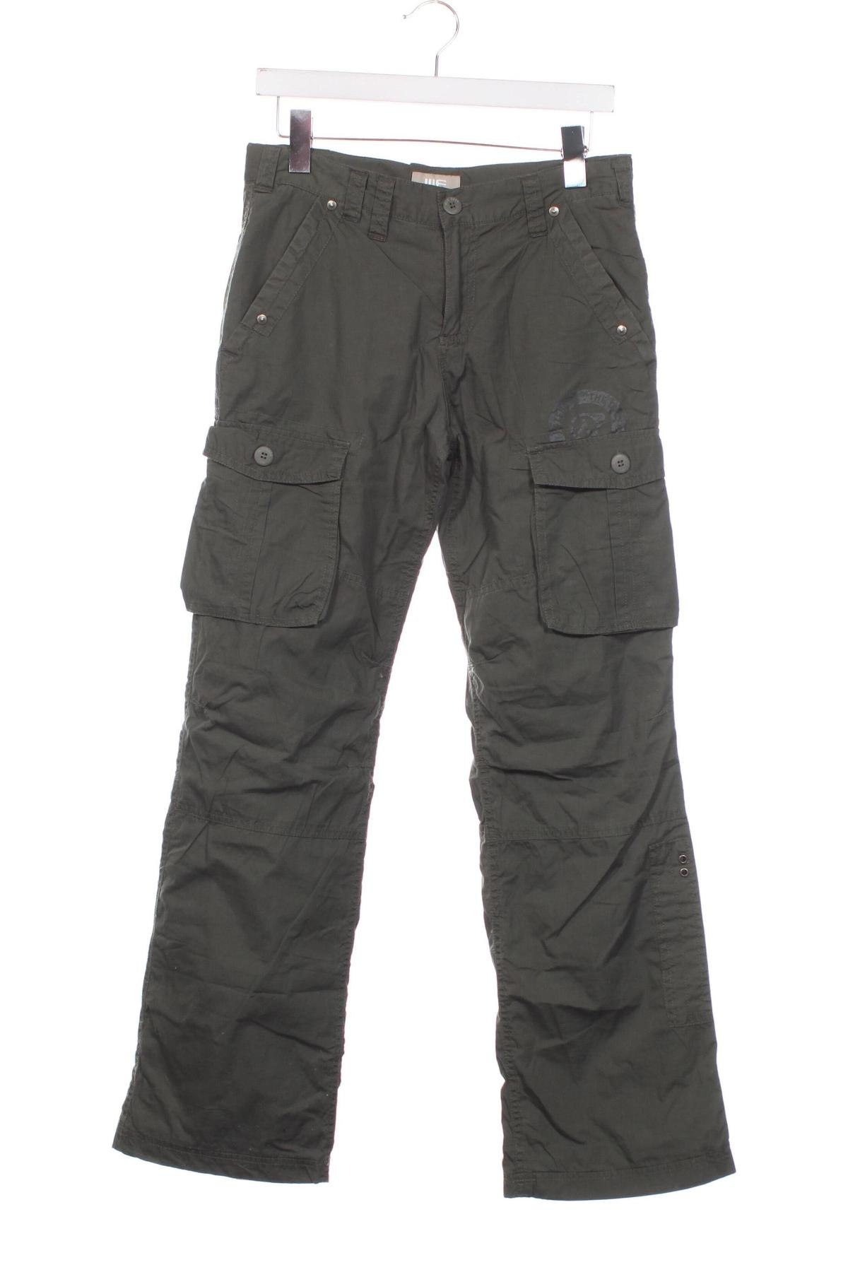 Pantaloni pentru copii WE, Mărime 14-15y/ 168-170 cm, Culoare Verde, Preț 34,99 Lei