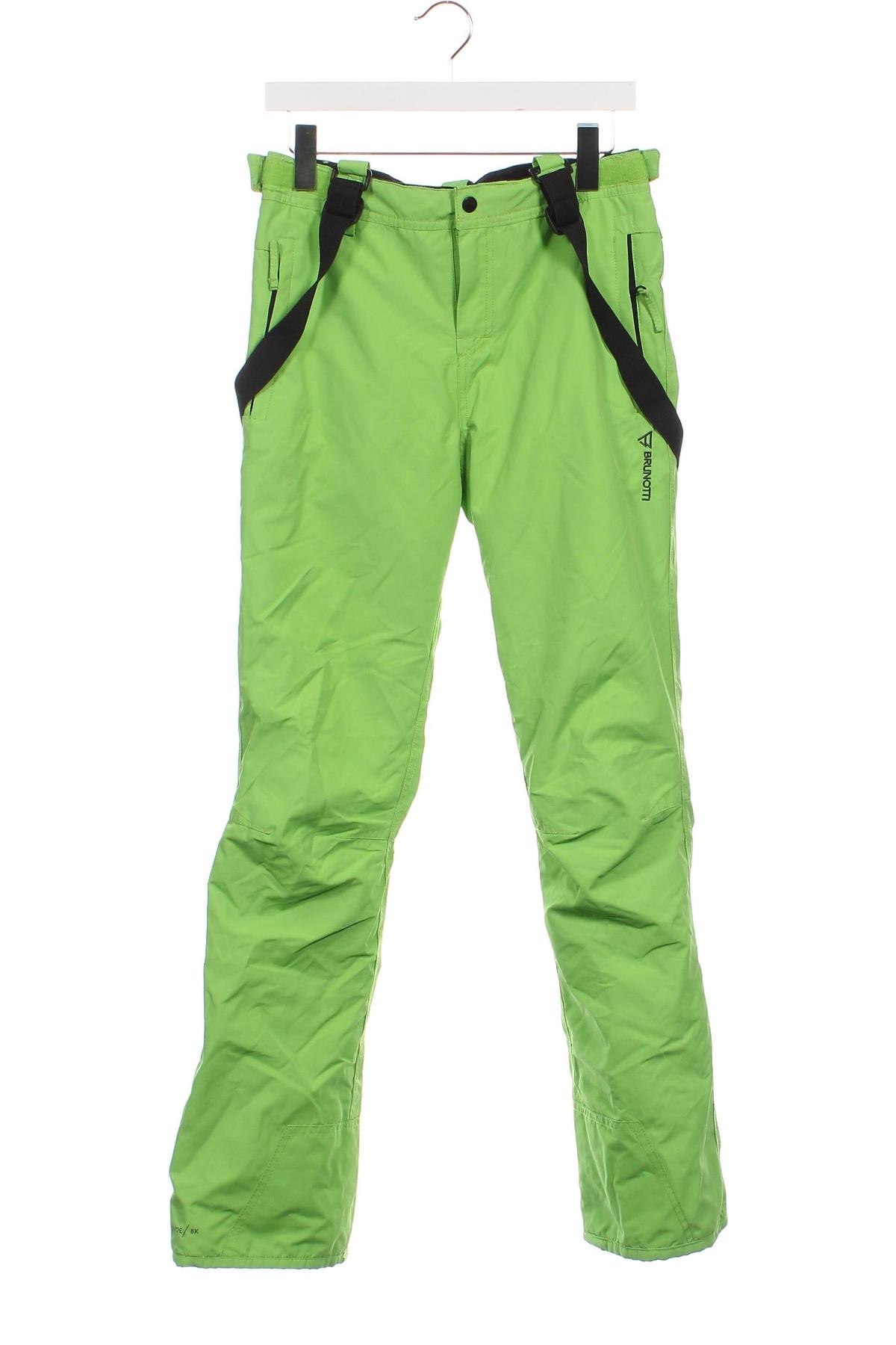 Pantaloni pentru copii pentru sporturi de iarnă Brunotti, Mărime 15-18y/ 170-176 cm, Culoare Verde, Preț 109,99 Lei