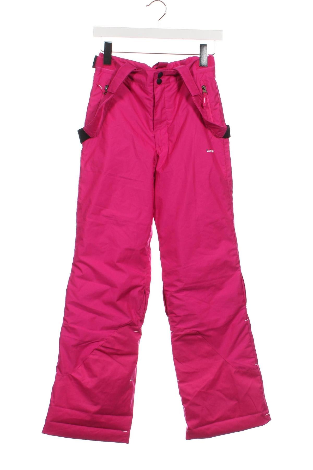 Dětské kalhoty pro zimní sporty  Decathlon, Velikost 10-11y/ 146-152 cm, Barva Růžová, Cena  659,00 Kč