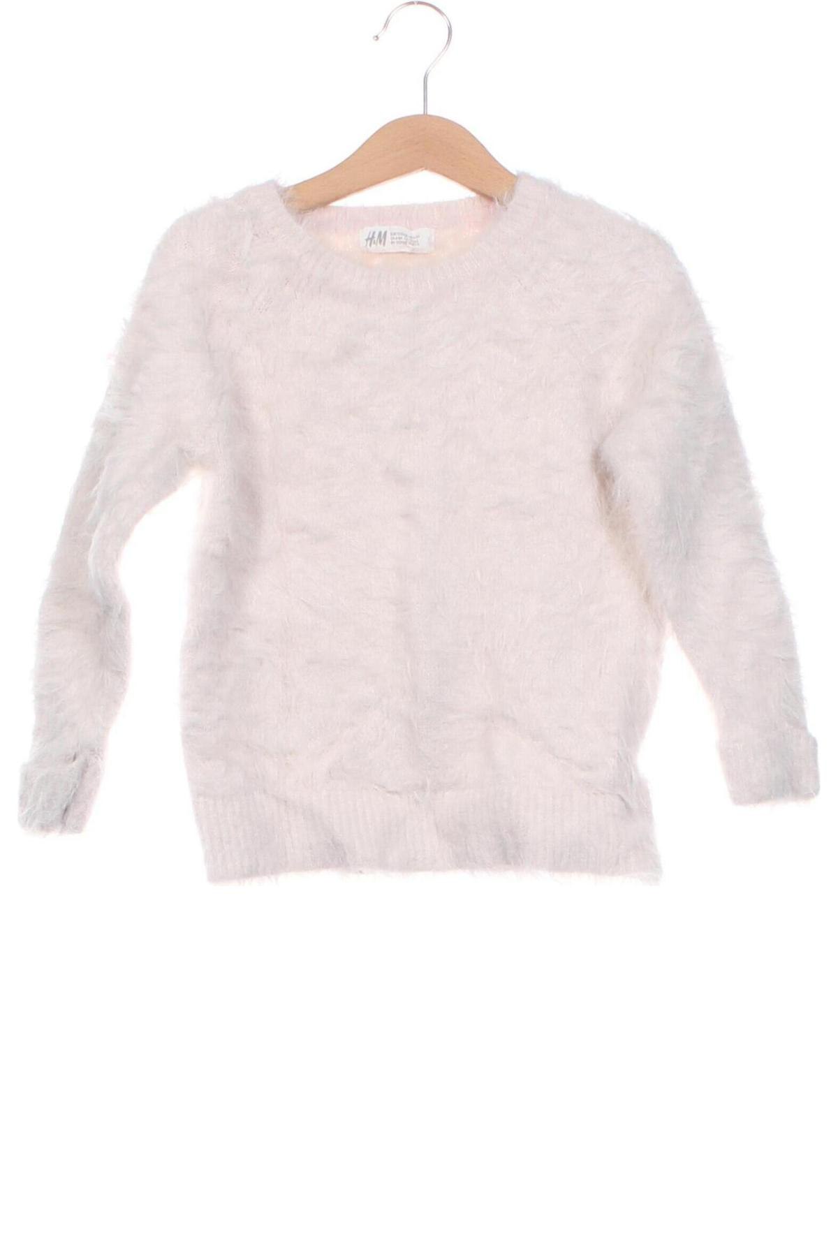 Kinderpullover H&M, Größe 6-7y/ 122-128 cm, Farbe Ecru, Preis € 6,99