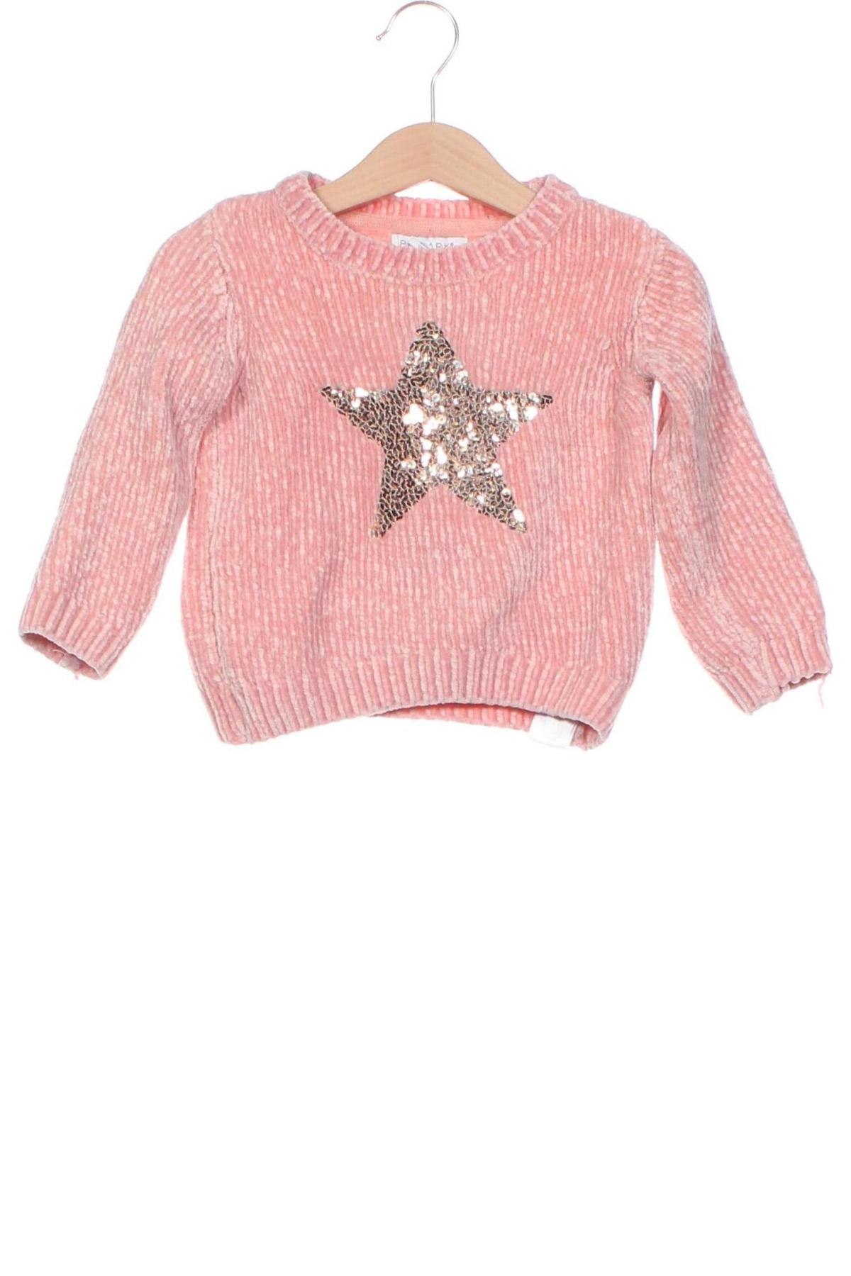 Kinderpullover Primark, Größe 18-24m/ 86-98 cm, Farbe Rosa, Preis 11,99 €