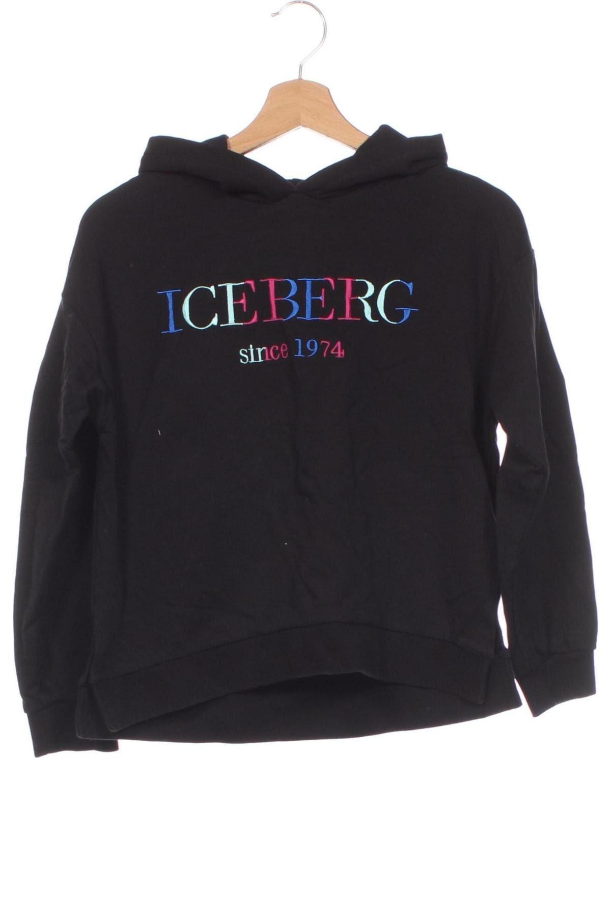 Kinder Sweatshirts Iceberg, Größe 12-13y/ 158-164 cm, Farbe Schwarz, Preis € 22,99