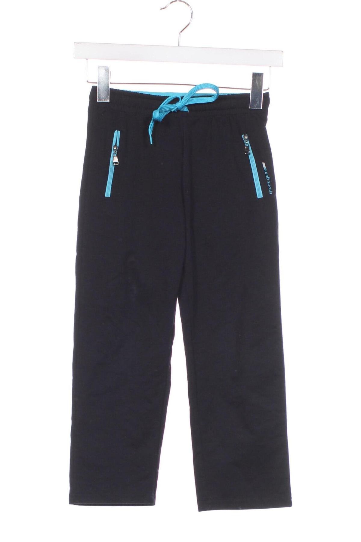 Kinder Sporthose, Größe 7-8y/ 128-134 cm, Farbe Blau, Preis € 17,99