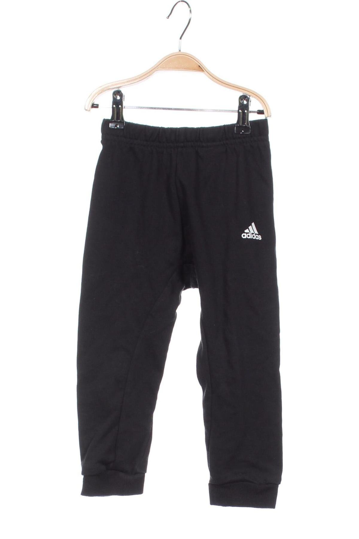 Kinder Sporthose Adidas, Größe 2-3y/ 98-104 cm, Farbe Schwarz, Preis € 22,99