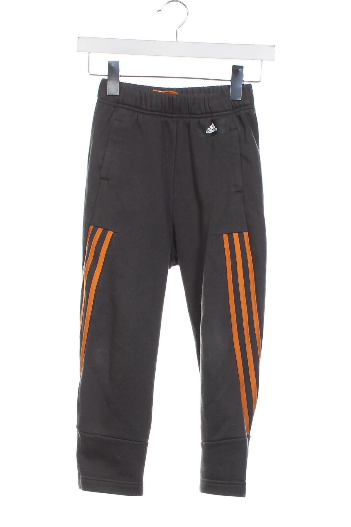 Pantaloni de trening, pentru copii Adidas, Mărime 7-8y/ 128-134 cm, Culoare Gri, Preț 56,99 Lei