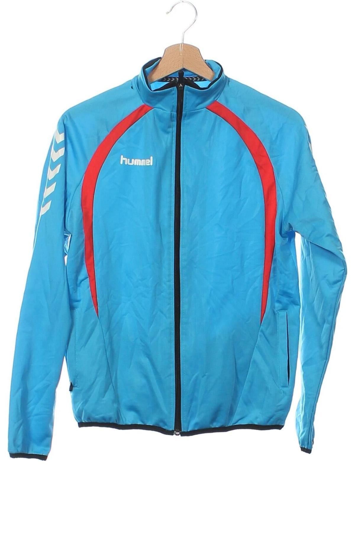 Kinder Sportoberteil Hummel, Größe 15-18y/ 170-176 cm, Farbe Blau, Preis 10,99 €