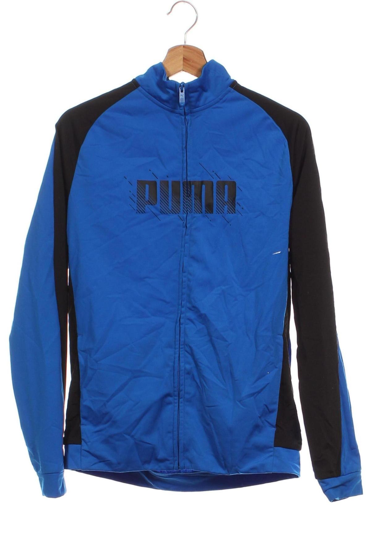 Bluză de trening, pentru copii PUMA, Mărime 15-18y/ 170-176 cm, Culoare Albastru, Preț 68,99 Lei