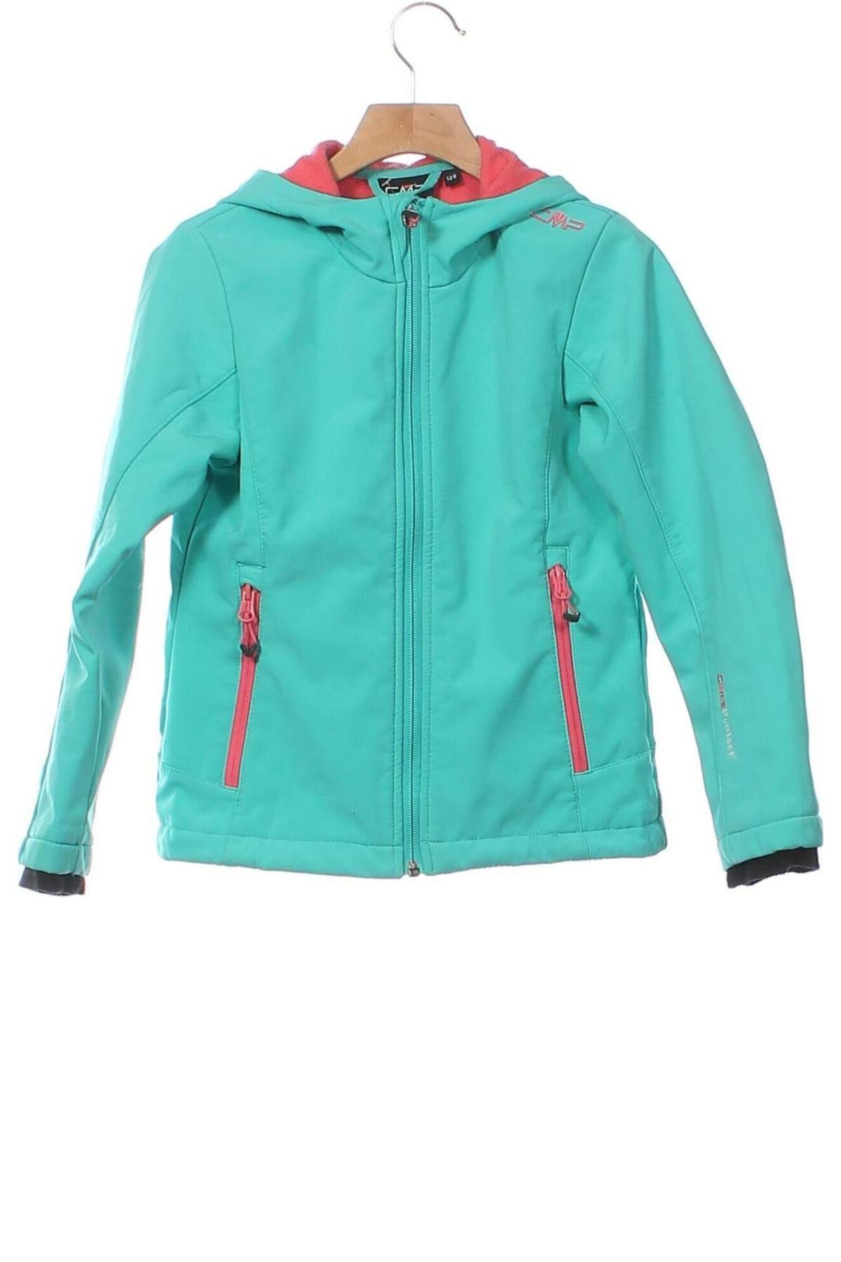 Kinderjacke CMP, Größe 7-8y/ 128-134 cm, Farbe Grün, Preis 16,99 €