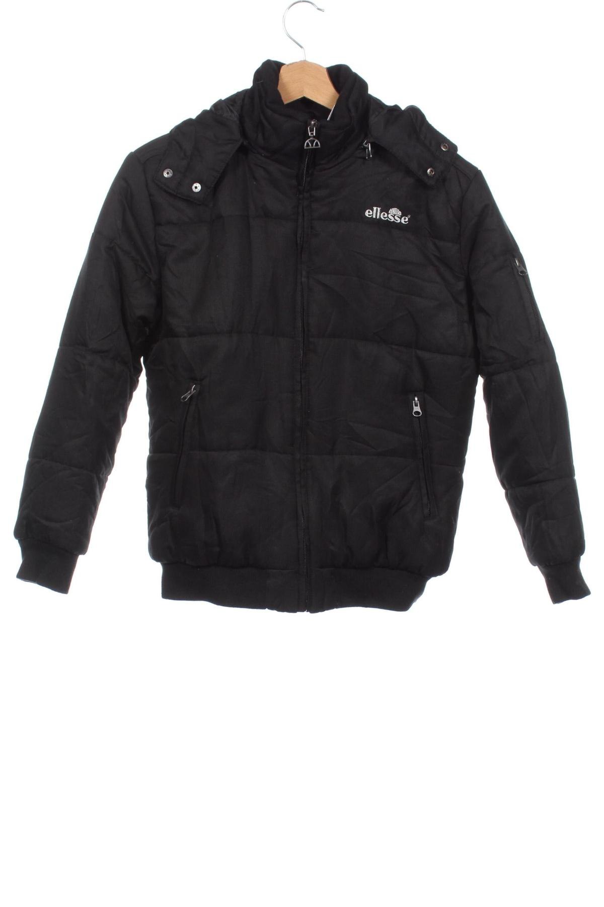 Kinderjacke Ellesse, Größe 12-13y/ 158-164 cm, Farbe Schwarz, Preis 20,99 €