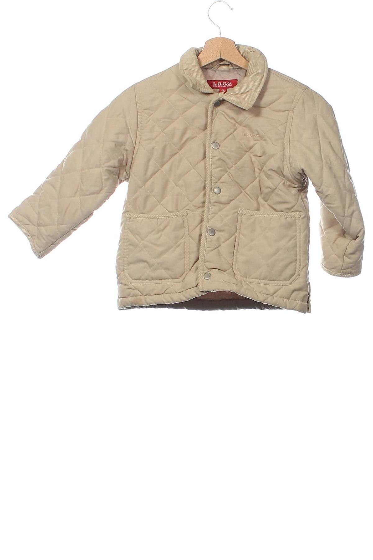 Kinderjacke H&M L.O.G.G., Größe 4-5y/ 110-116 cm, Farbe Beige, Preis € 26,99