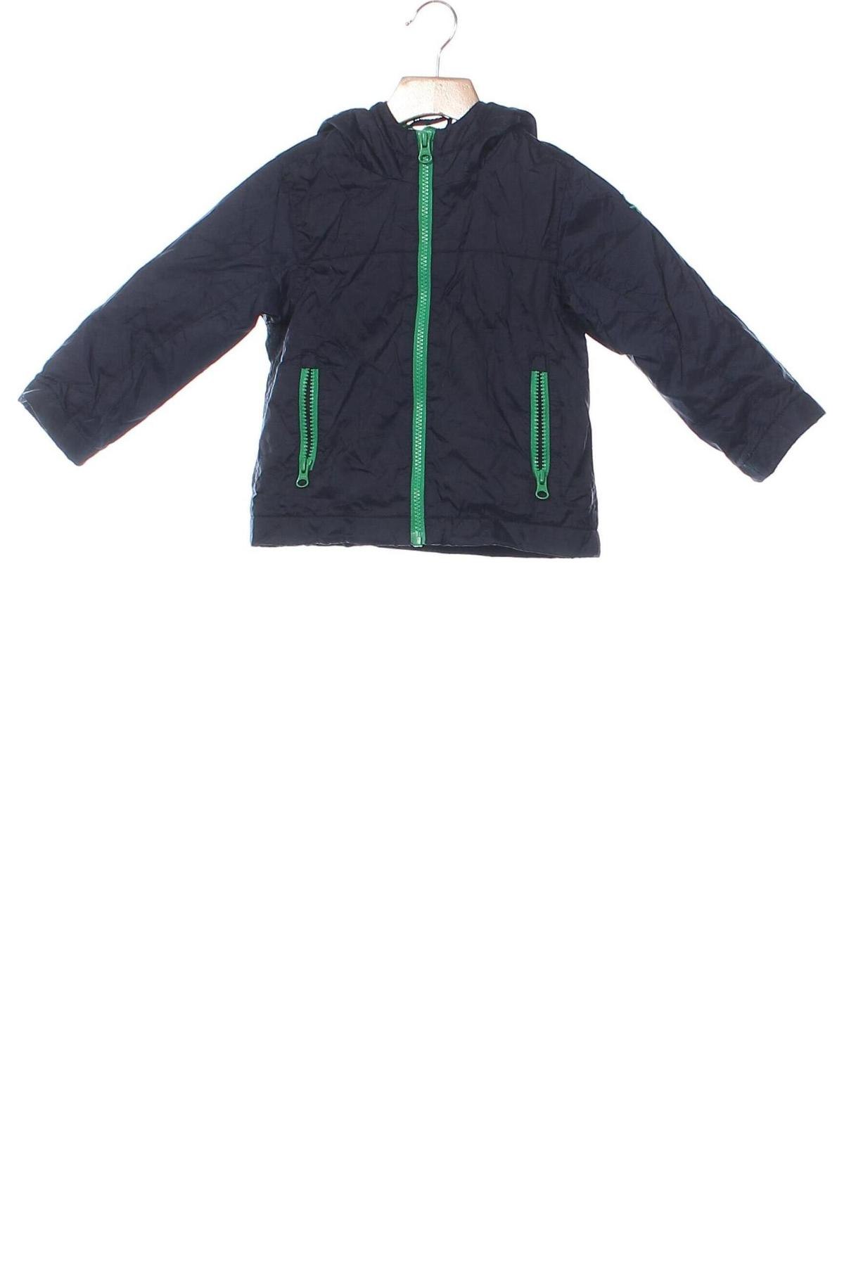 Kinderjacke United Colors Of Benetton, Größe 18-24m/ 86-98 cm, Farbe Blau, Preis 14,99 €