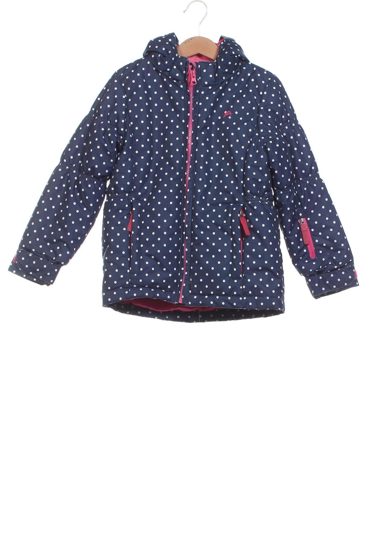 Kinderjacke für Wintersport F&F, Größe 5-6y/ 116-122 cm, Farbe Blau, Preis 30,00 €