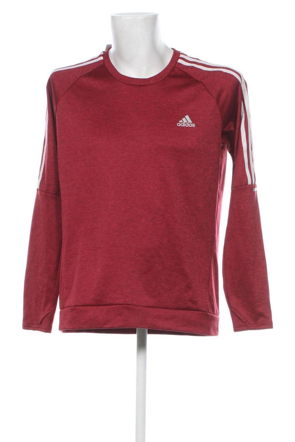 Herren Shirt Adidas, Größe L, Farbe Rot, Preis 18,99 €