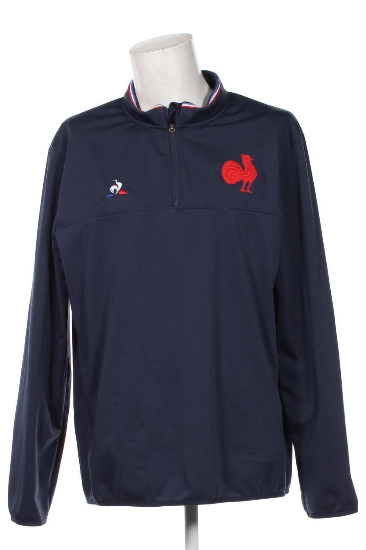 Ανδρική μπλούζα Le Coq Sportif, Μέγεθος 3XL, Χρώμα Μπλέ, Τιμή 14,99 €