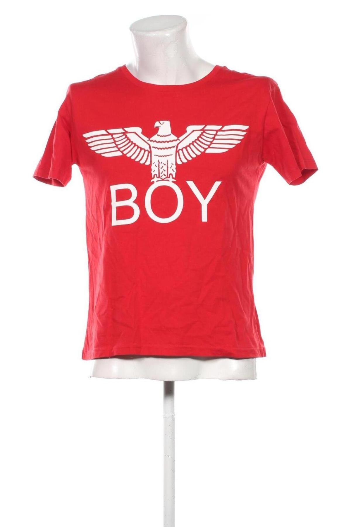 Herren T-Shirt Boy London, Größe L, Farbe Rot, Preis 21,05 €