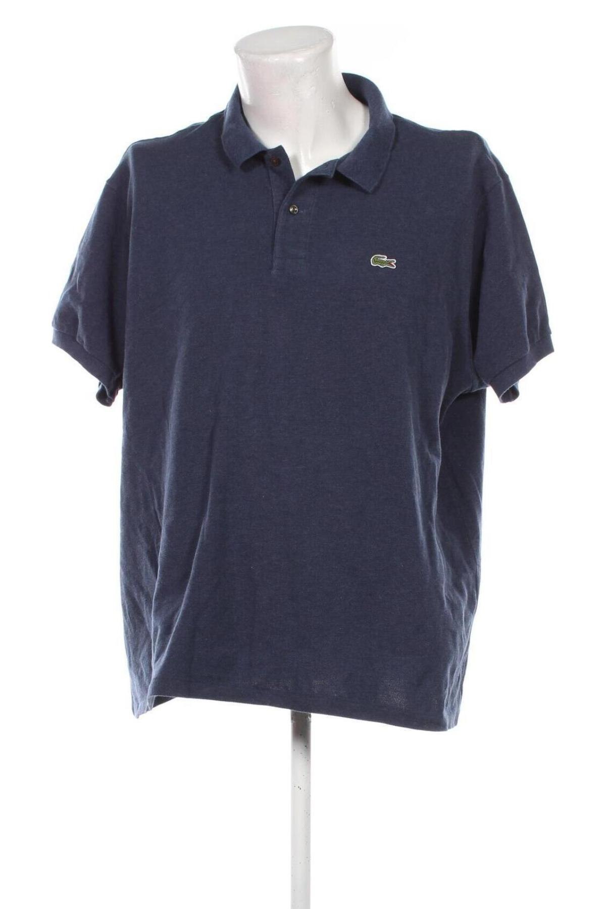 Ανδρικό t-shirt Lacoste, Μέγεθος 4XL, Χρώμα Μπλέ, Τιμή 15,70 €