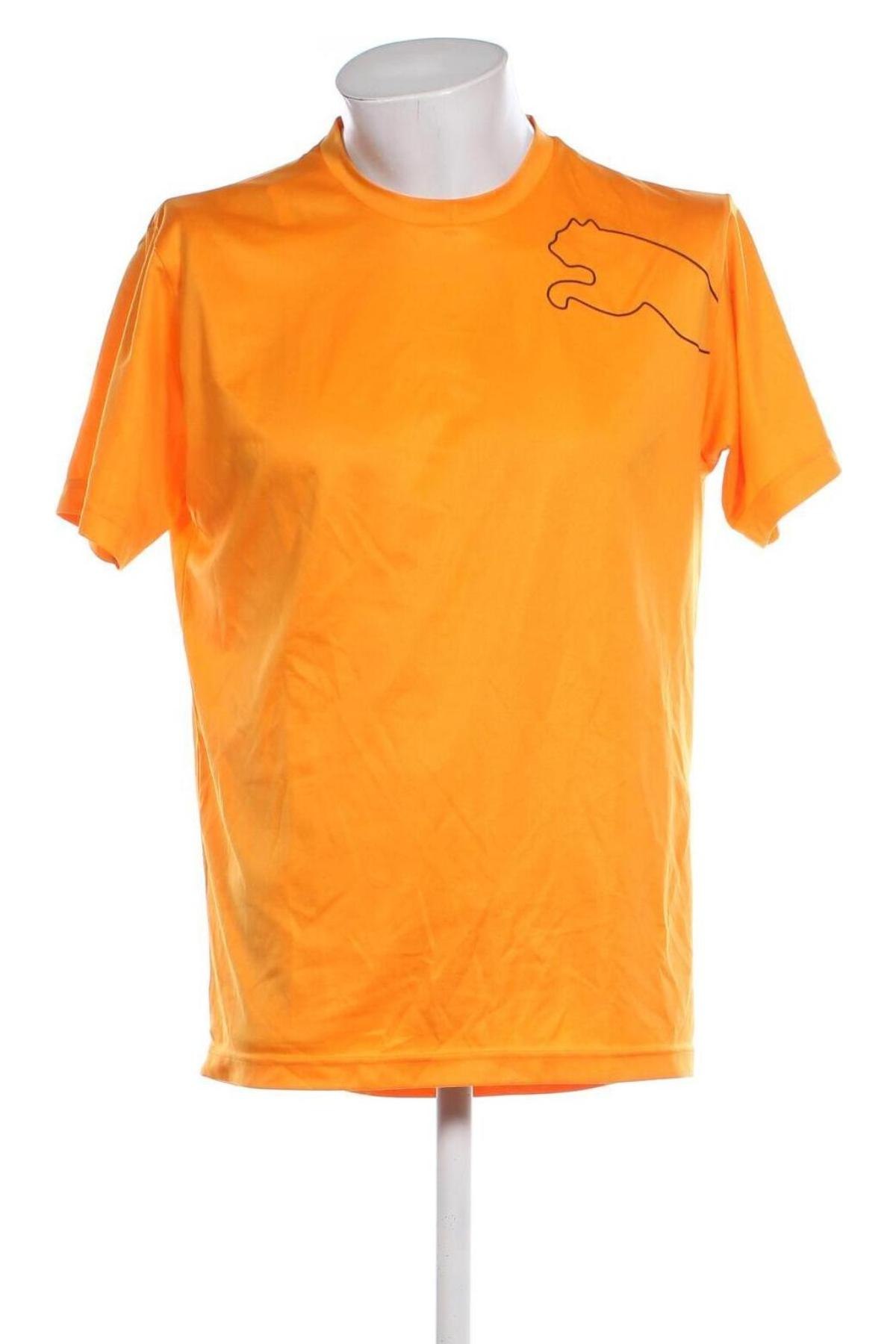 Ανδρικό t-shirt PUMA, Μέγεθος L, Χρώμα Κίτρινο, Τιμή 17,99 €