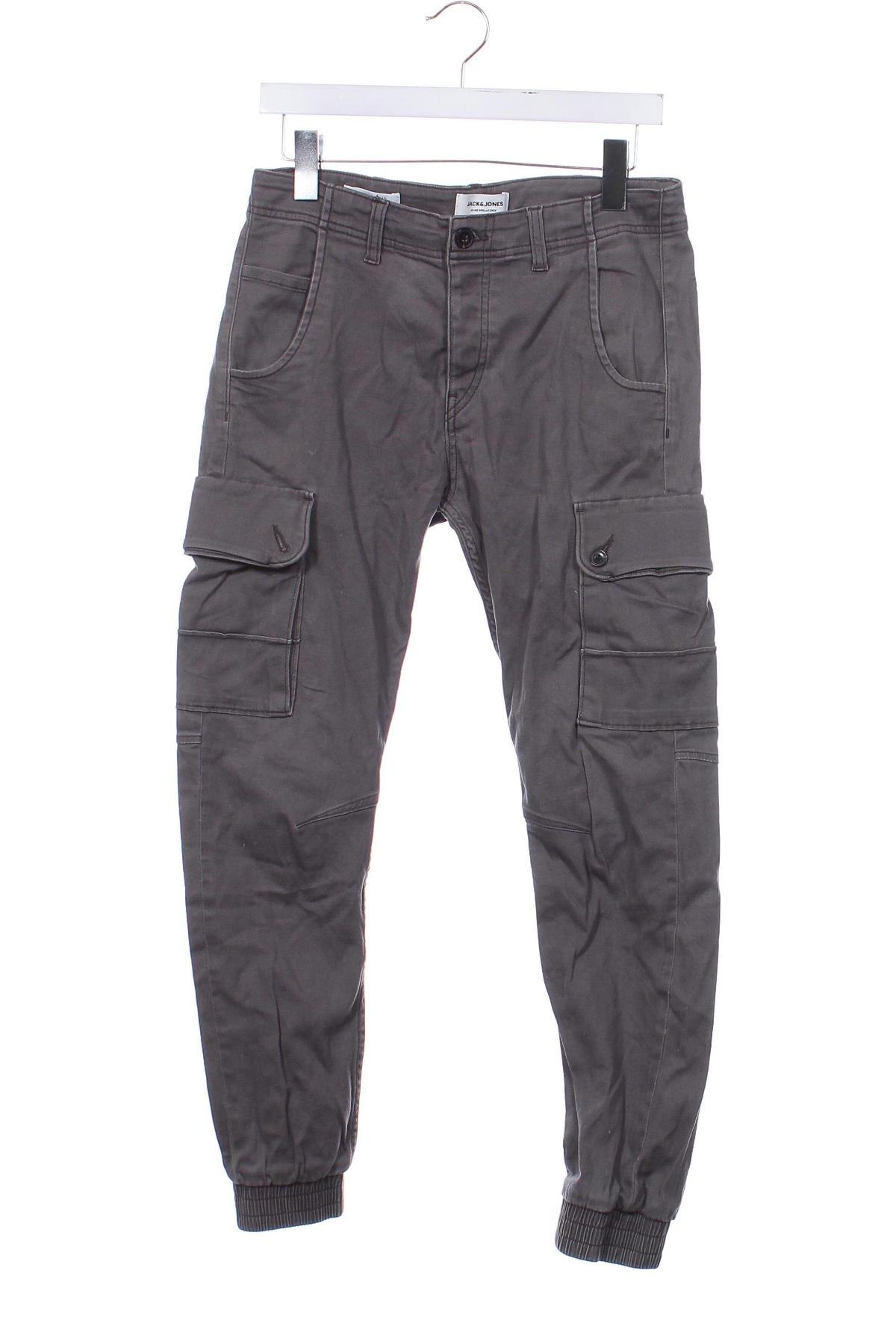 Herrenhose Jack & Jones, Größe S, Farbe Grau, Preis 11,99 €