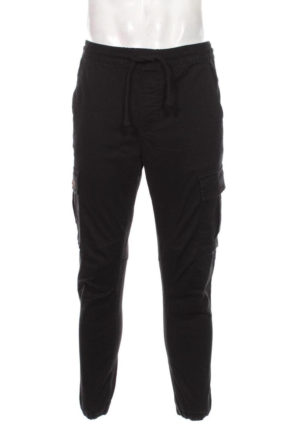 Pantaloni de bărbați Zara, Mărime S, Culoare Negru, Preț 88,99 Lei