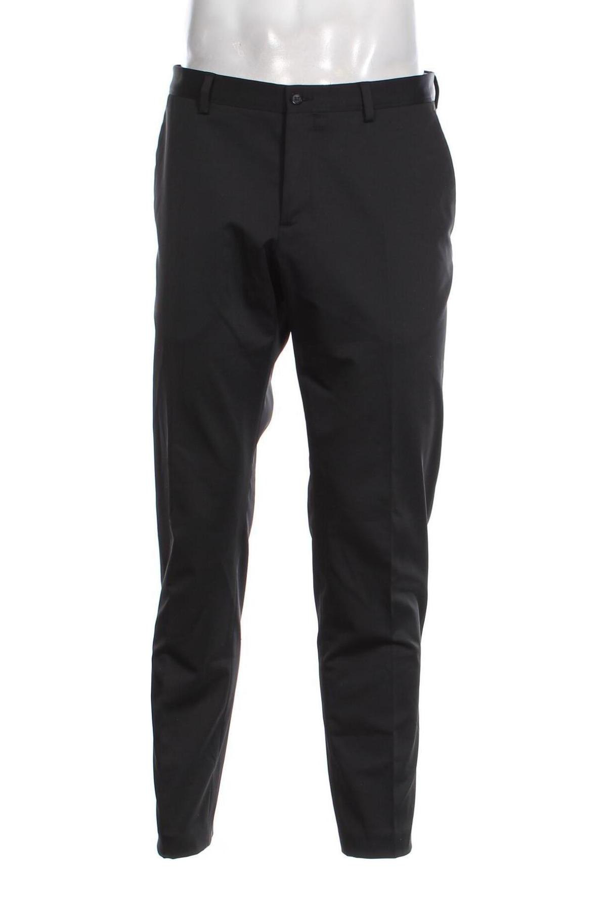 Pantaloni de bărbați Zara Man, Mărime L, Culoare Negru, Preț 156,99 Lei